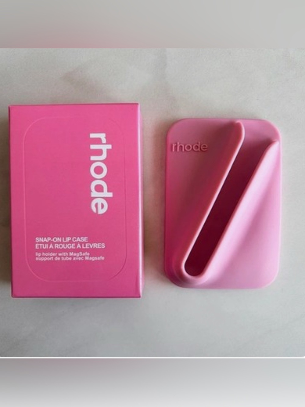 rhode snap on lip case in ribbon
